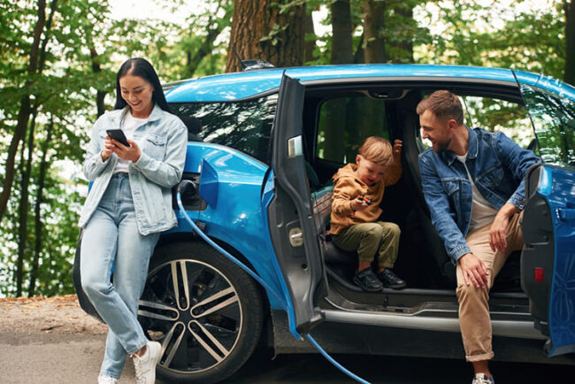 Movilidad eléctrica para familias
